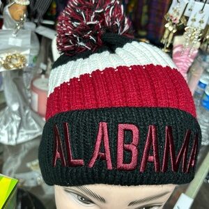 ALABAMA beanie red and black and white